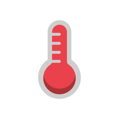 thermometer temperature measure isolated icon