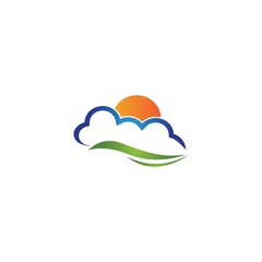 Cloud logo vector