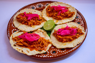 Tacos Cochinita Pibil Comida Mexicana