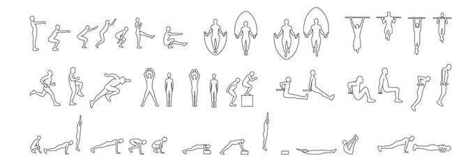 sketch of exercises