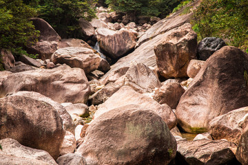 Jiulong Waterfall, Huangshan Scenic Area, Anhui, China
