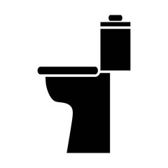 Toilet Icon Vector Simple Design