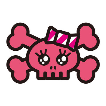 recommend clip art: どくろ