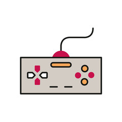 video game control handle icon