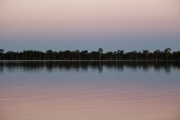 Lake Broadwater near Dalby in Queensland