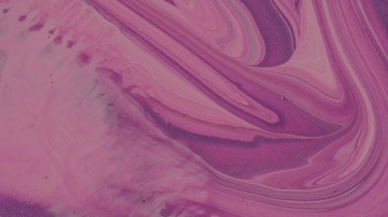 Shades of purple color gradient. Liquid shiny cosmetics. Abstract movements