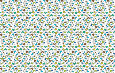 Greeting Christmas and New Year  pattern Xmas and new year festival background.