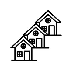 house and building front facades