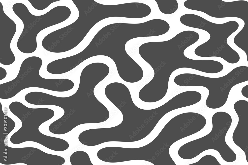 Poster abstract vector seamless pattern template.