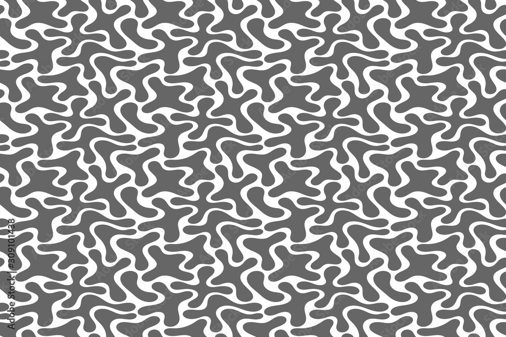 Poster abstract vector seamless pattern template.