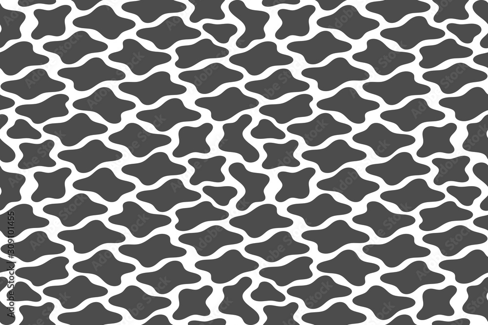 Poster abstract vector seamless pattern template.