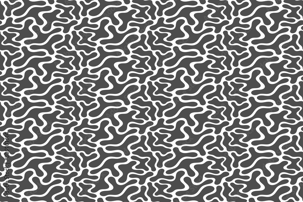 Poster abstract vector seamless pattern template.
