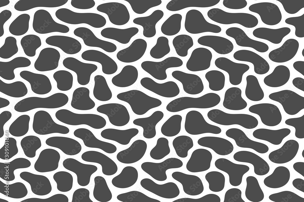 Poster abstract vector seamless pattern template.
