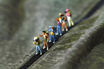 miniature figures, tiny people, 1:87 scales