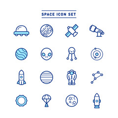 SPACE ICON SET © QUE