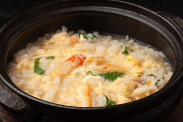 カニ雑炊