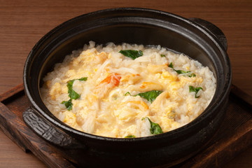 カニ雑炊