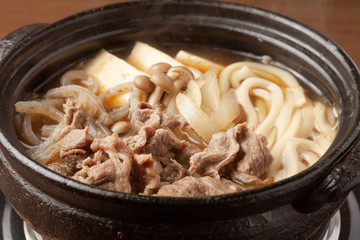 牛すきうどん