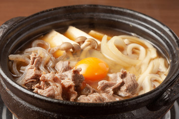 牛すきうどん