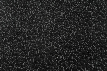 Rough black metal texture background with closeup