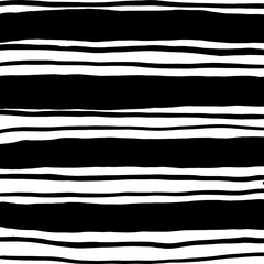 Grunge brush pattern. Texture. White and black vector.