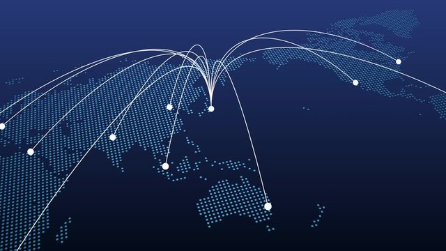 グローバルネットワーク  日本中心