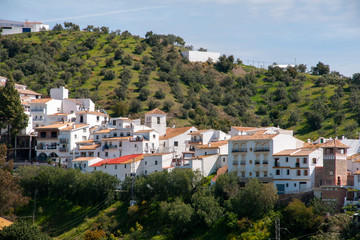 Fototapeta na wymiar municipio de la provincia de Málaga, Totalán