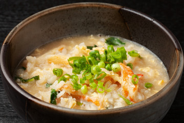 蟹雑炊