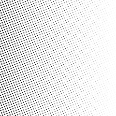 Abstract halftone dotted background. Monochrome pattern with dot and circles.  Vector modern futuristic texture for posters, sites, business cards, cover postcards, interior design, labels, stickers.