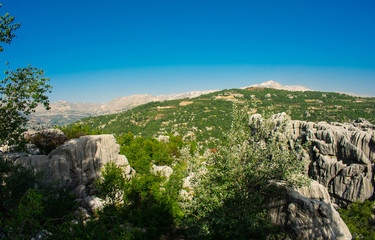 Lebanon mountain scenery Fakhra