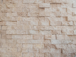 Decorative wall facing panels brickwork. Background pattern
