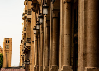 Beirut enter Nejmeh square Lebanon