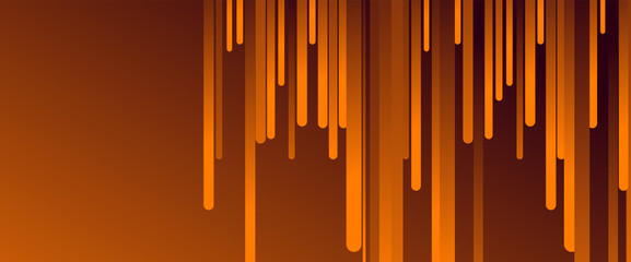 Fluid gradient lines, rain design concept, thin lines, dynamic template. Vector Illustration For Wallpaper, Banner, Background, Card, Book Illustration, landing page