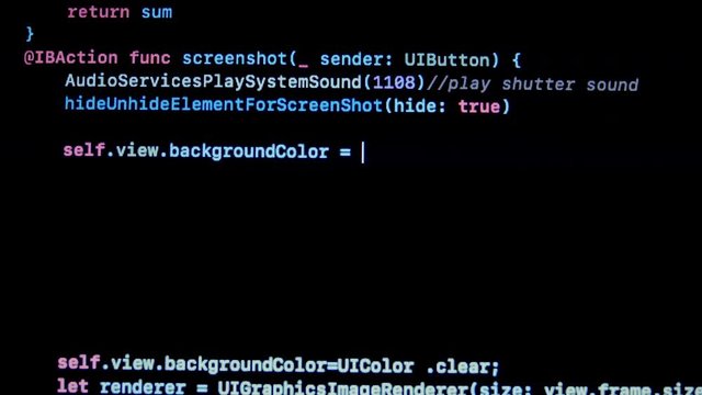 Developer type Swift OSX and iOS Programming Code