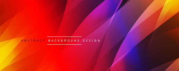 Dynamic trendy simple fluid color gradient abstract background with line effects. Vector Illustration For Wallpaper, Banner, Background, Card, Book Illustration, landing page