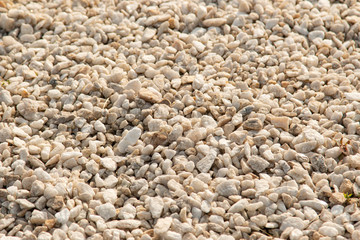 small bright stones as a background