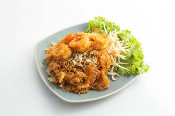 Sweet & Sour Crispy Noodles with shrimp