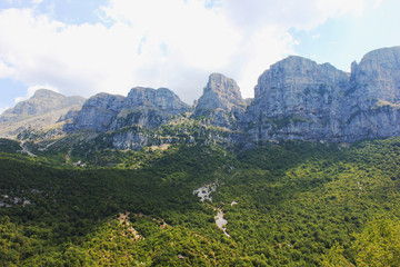 Obraz premium Astraka peak of Mount Tymfi Epirus Greece