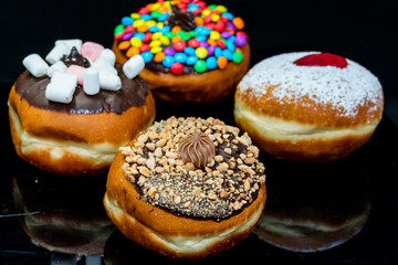 Chanukah donuts