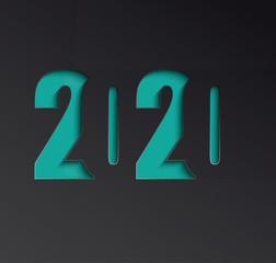 2020 background creative design for your greetings card, flyers, invitation, posters, brochure, banners, calendar