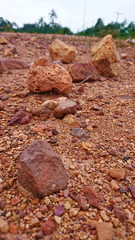 Crisis canyon dry red rock land climate chage 