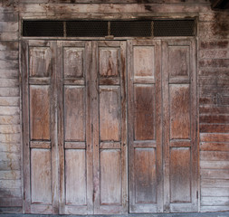 old style wood doors texture background