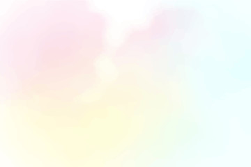 beautiful cotton candy sky watercolor background eps10 vectors illustration