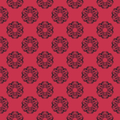 Lace. Geometric seamless pattern.