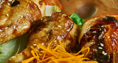 Moroccan Sticky Chicken