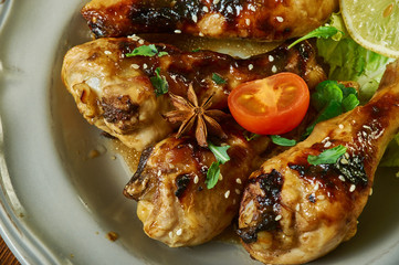 Honey Teriyaki Drumsticks