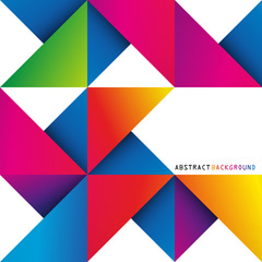 Kolorowe origami. Abstrakcyjne tło wektor.