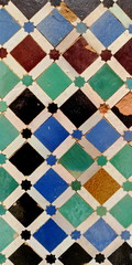 Tile work  from Fes, Morocco