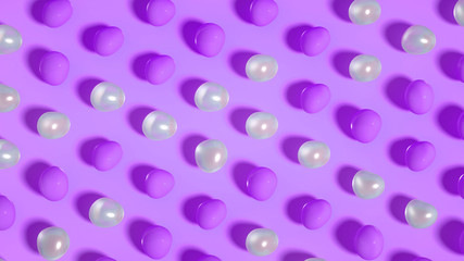 Beautiful background with geometric shape. 3d illustration, 3d rendering.