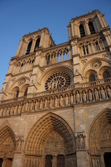 Fototapeta na wymiar Notre Dame at initial state before fire